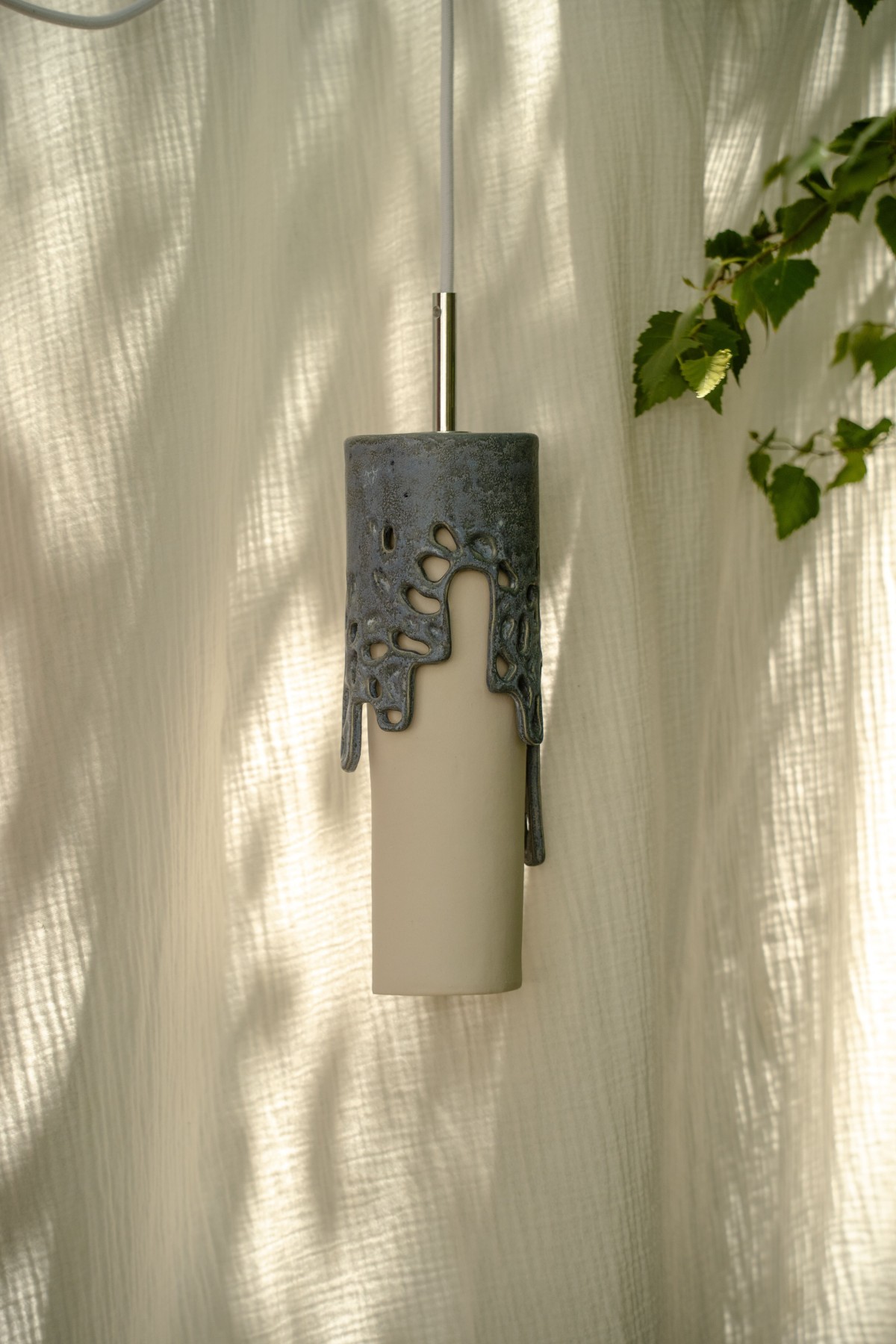 Suspension Reflets Bleuté (Prototype)