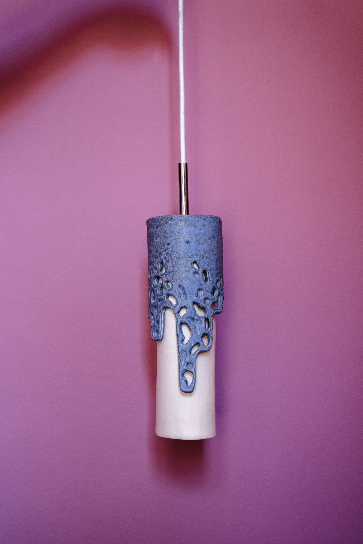 Suspension Reflets Bleuté (Prototype)