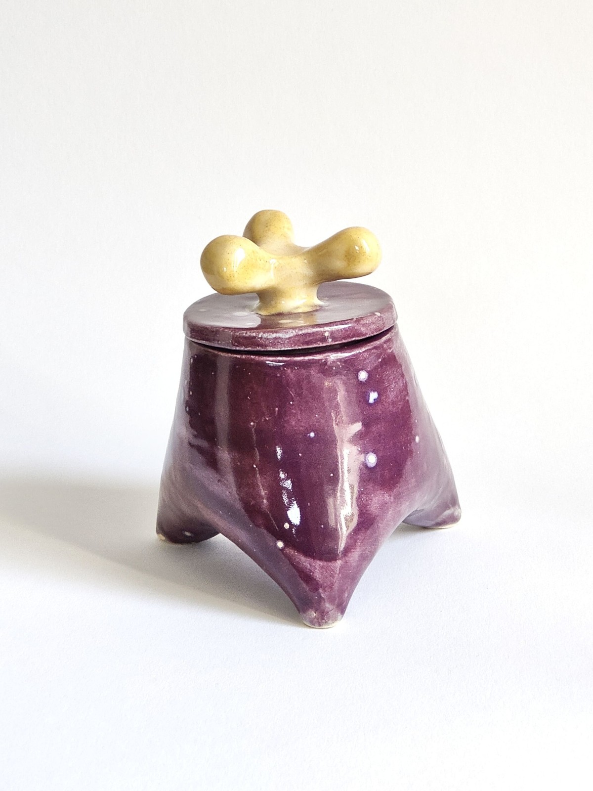 Boite Bicolor Jaune et Violette