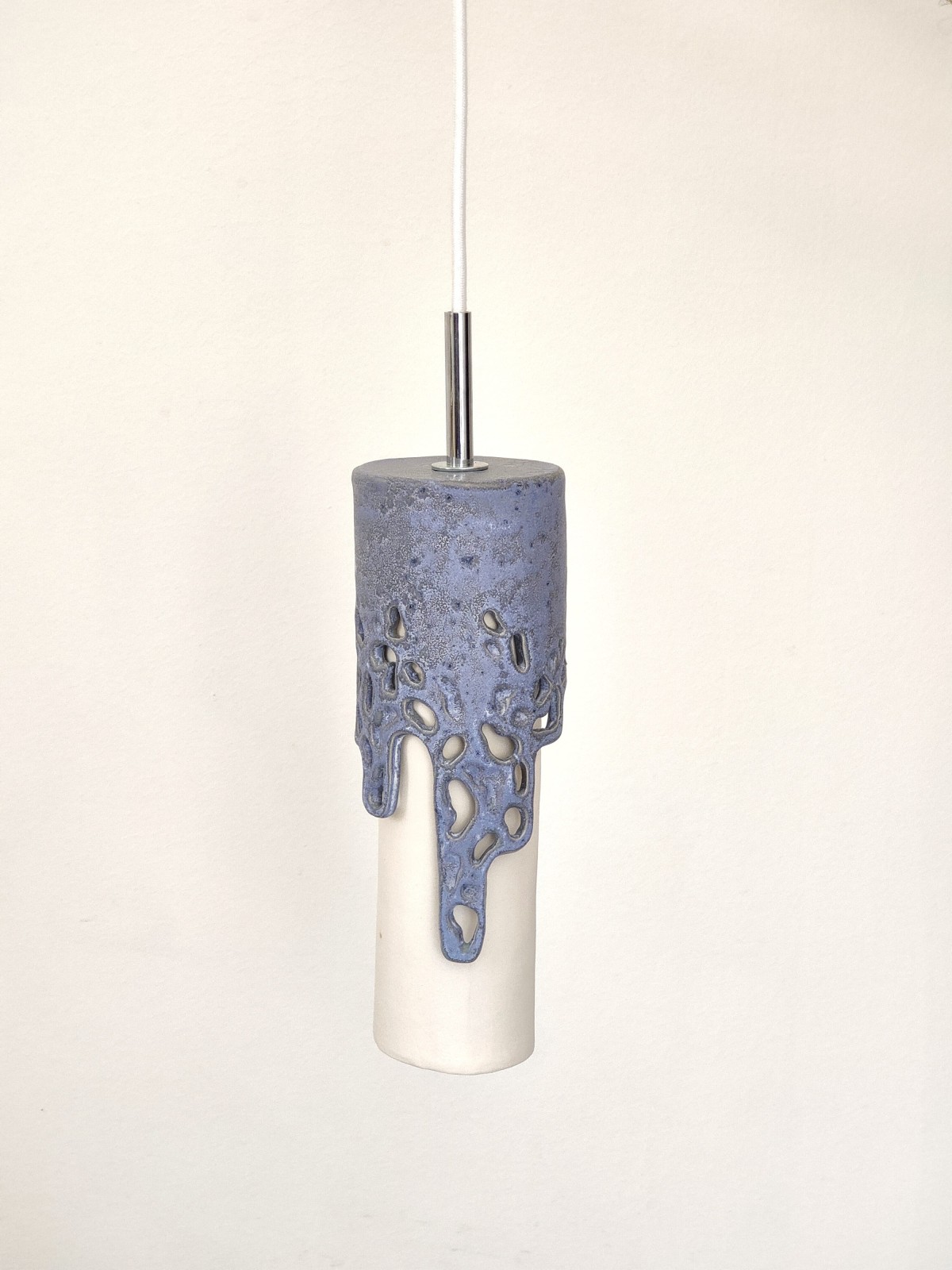 Suspension Reflets Bleuté (Prototype)